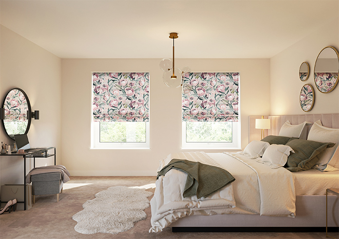 Ophelia, Blush - Roman Blind - Image 8